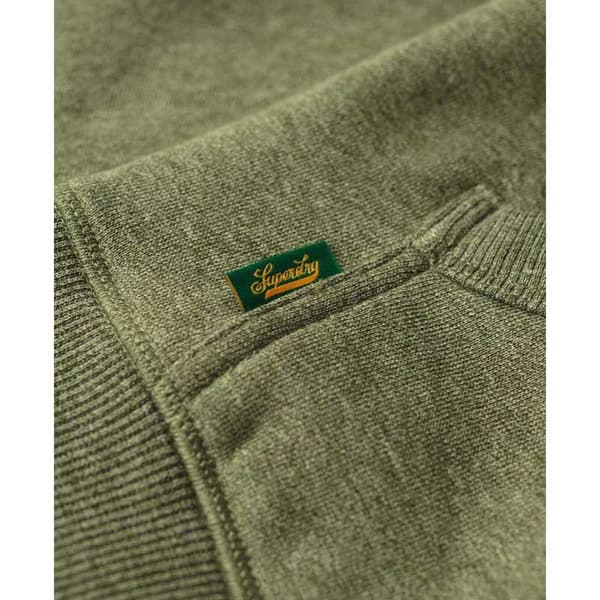 Superdry Essential Logo Huvtröja Grönt 3XL Man