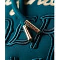 Miniatyrbild 3 av 3: Superdry Luxe Metallic Logo Huvtröja Grönt XS Kvinna