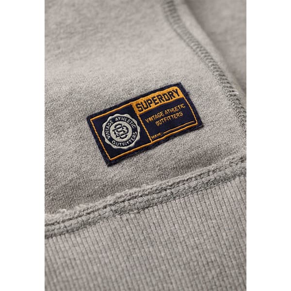 Superdry Vintage Athletic Huvtröja Grå L Man