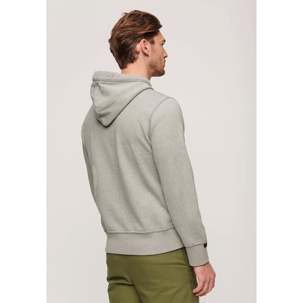 Superdry Vintage Athletic Huvtröja Grå L Man