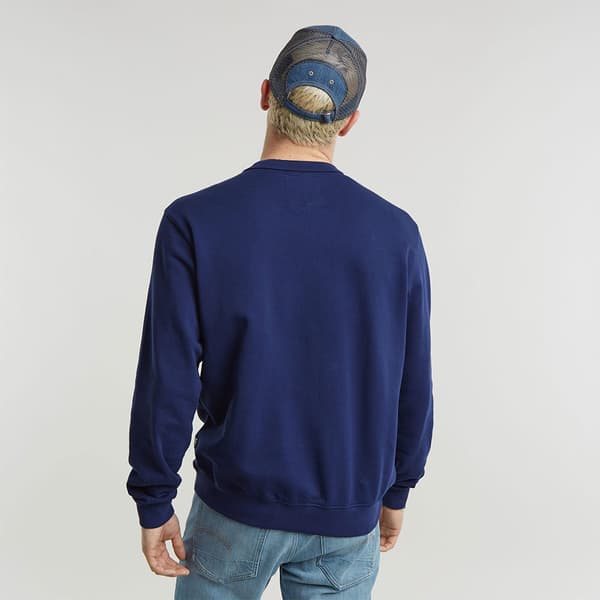 G-star Circle Sweatshirt Blå L Mand