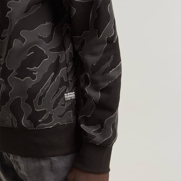 G-star Island Camo Tröja Svart S Man