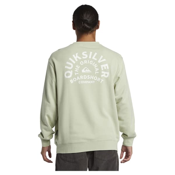 Quiksilver Graphic Collegepaita Vihreä M Mies