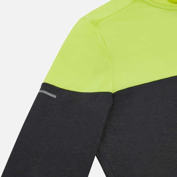 Macron Barney Halv Lynlås Sweatshirt Grå L Mand
