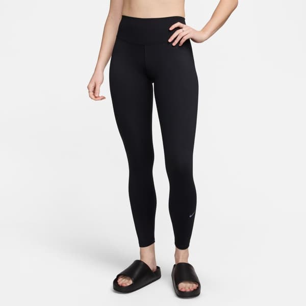 Nike Nk Df One Hr Leggings Sort XL Kvinde