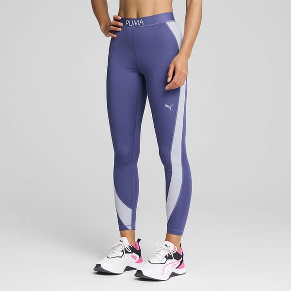 Puma Strong 7/8 Leggings Blå 2XS Kvinna