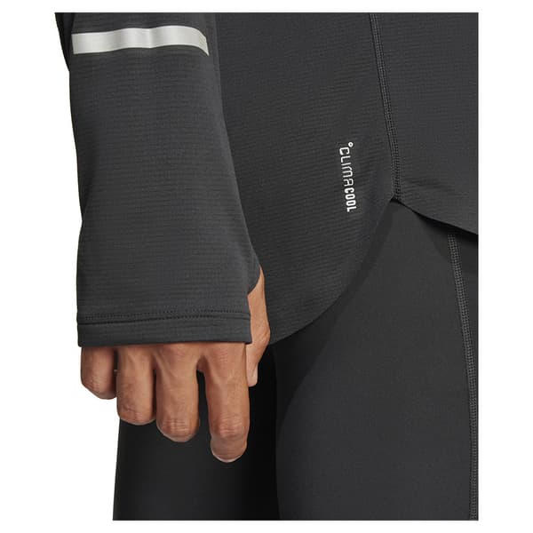 Adidas Ultimate Running Reflective T-shirt Med Lång ärm Svart M Man