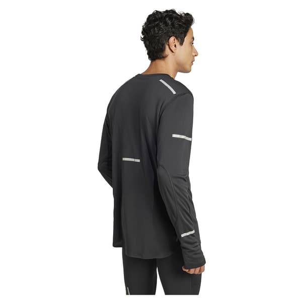 Adidas Ultimate Running Reflective Pitkähihainen T-paita Musta L Mies