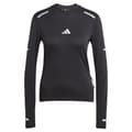 Miniatyrbild 3 av 7: Adidas Ultimate Running Reflective T-shirt Med Lång ärm Svart S Kvinna