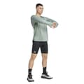 Miniatyrbild 4 av 6: Adidas Ultimate Running Reflective T-shirt Med Lång ärm Grönt XL Man
