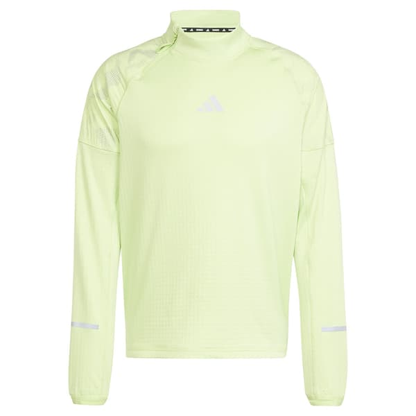 Adidas Ultimate Hi Vis Reflective Tröja Med Halv Dragkedja Gul L Man