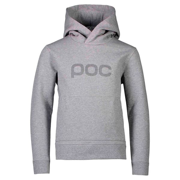 Poc Logo Tröja Med Huva Grå 8 Years Pojke