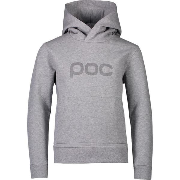 Poc Logo Tröja Med Huva Grå 8 Years Pojke