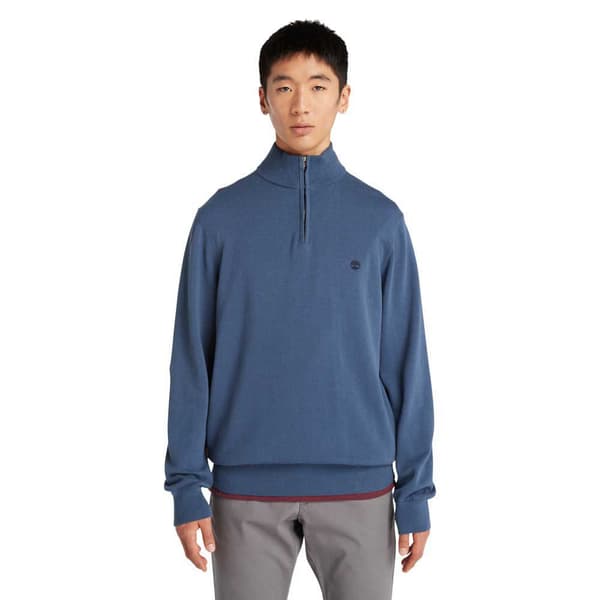 Timberland Williams River Cotton Yd Collegepaita Puolivetoketjulla Sininen M Mies