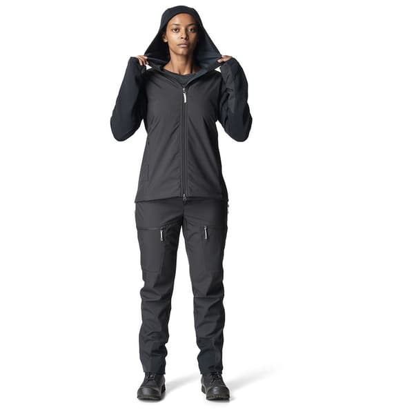 Houdini Moonwalk Sweatshirt Med Dragkedja Svart L Kvinna