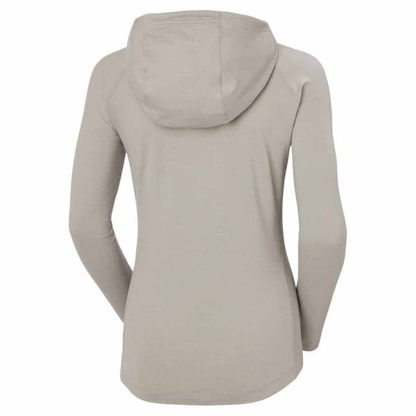 Helly Hansen Verglas Light Tröja Med Huva Beige,Grå L Kvinna