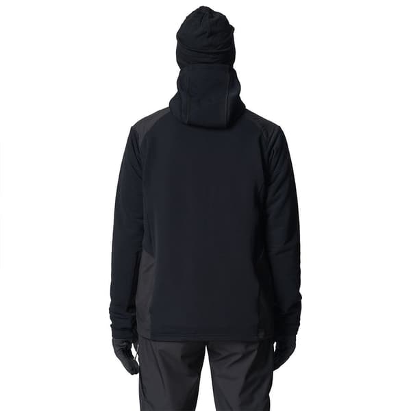 Houdini Moonwalk Sweatshirt Med Dragkedja Svart M Kvinna