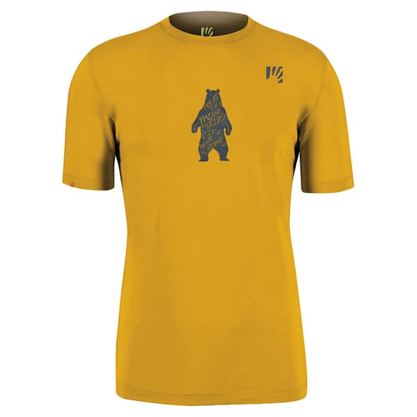 Karpos Wild Animal T-shirt Med Korte ærmer Gul M Mand