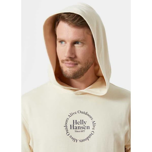 Helly Hansen Core Graphic Hættetrøje Beige L Mand