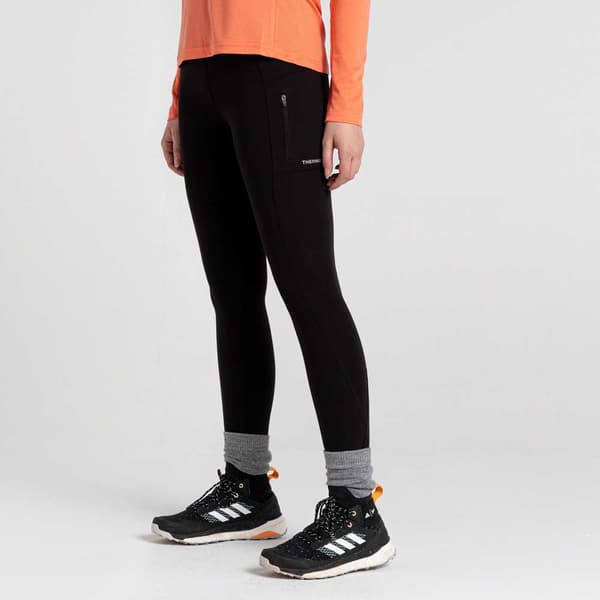 Craghoppers Kiwi Pro Leggings Sort 18 / Regular Kvinde