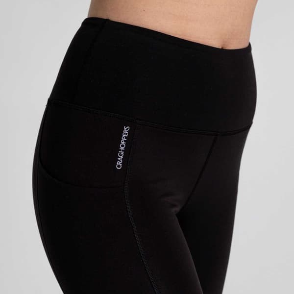 Craghoppers Kiwi Pro Leggings Sort 18 / Regular Kvinde