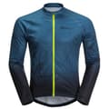 Miniatyrbillede 3 af 5: Jack Wolfskin Morobbia Fz T-shirt Med Lange ærmer Blå S Mand