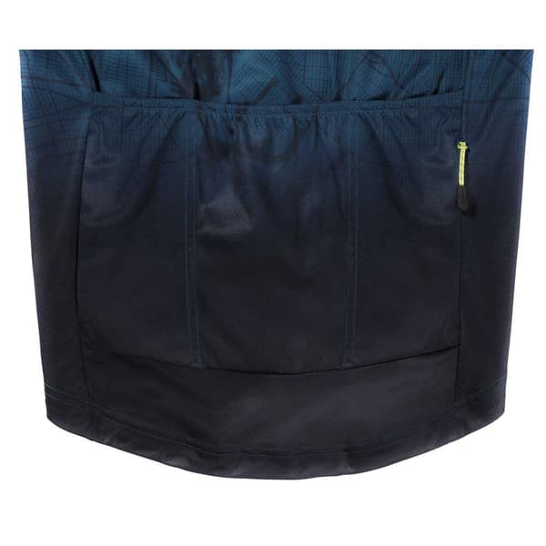 Jack Wolfskin Morobbia Fz T-shirt Med Lange ærmer Blå S Mand