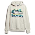 Miniatyrbild 1 av 3: Superdry Cl Great Outdoors Graphic Huvtröja Beige XL Man