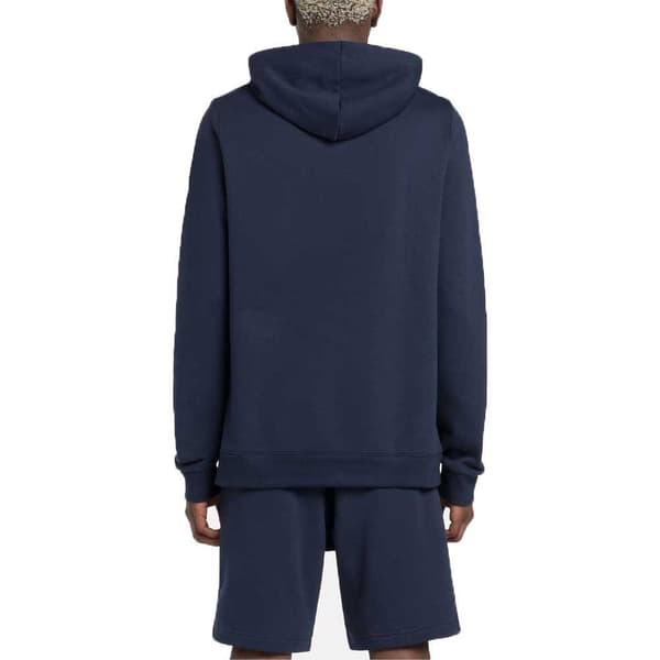 Reebok Identity Small Logo Tröja Med Huva Blå M Man