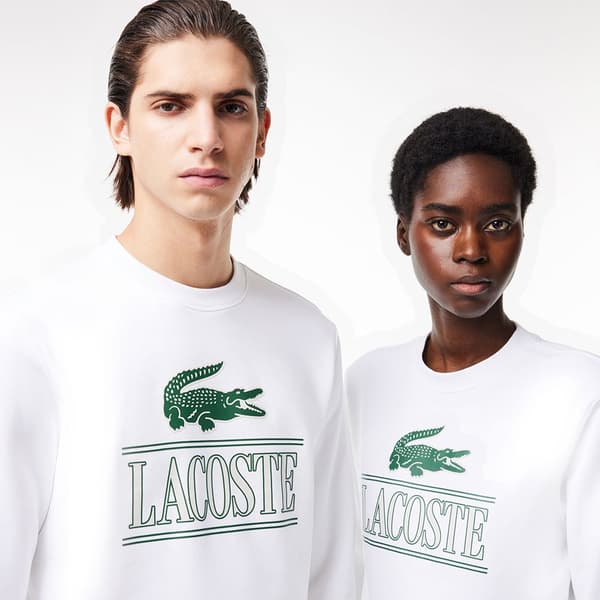 Lacoste Sh1228 Tröja Vit M Man