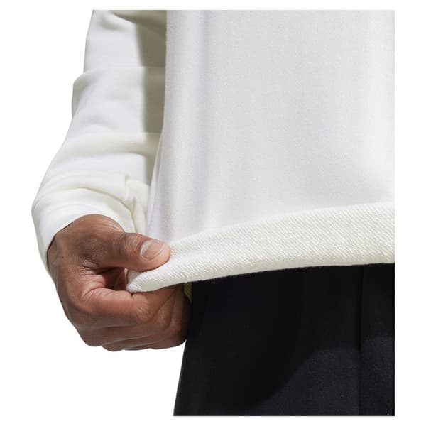 Adidas Brand Love French Terry Sweatshirt Hvid S / Regular Mand