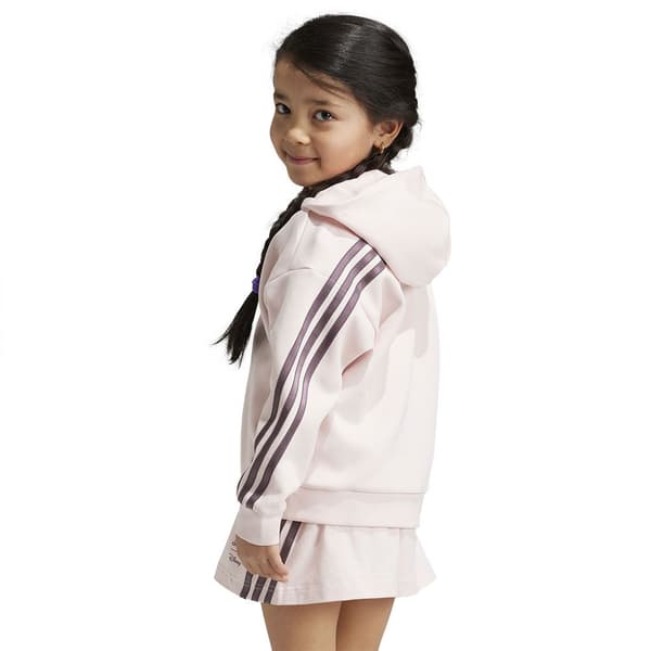 Adidas Disney Minnie&daisy Sweatshirt Med Lynlås Rosa 6-7 Years Pige