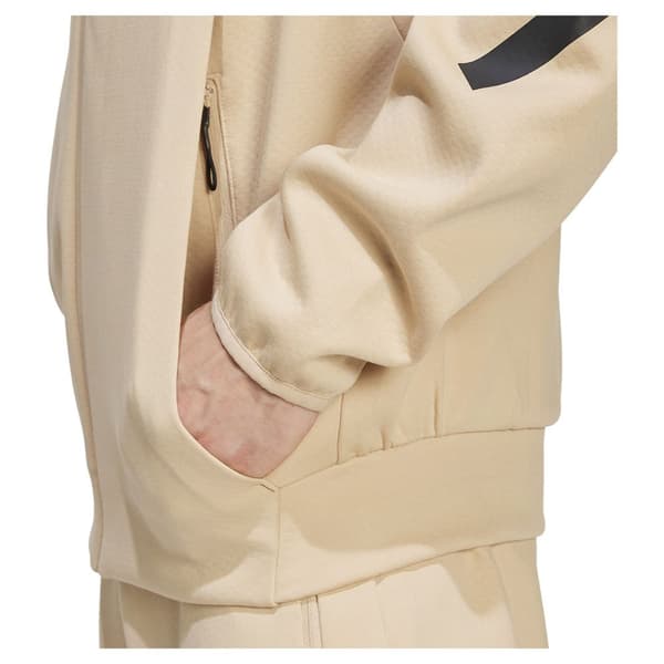 Adidas New Z.n.e Sweatshirt Med Dragkedja Beige S / Regular Man