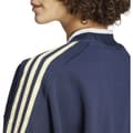 Pikkukuva 6 / 6: Adidas Tiro Cut 3 Stripes Fleece Huppari Sininen L / Regular Nainen