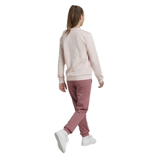 Adidas Essentials Big Logo French Terry Joggers Träningsdräkt Rosa 7-8 Years Pojke