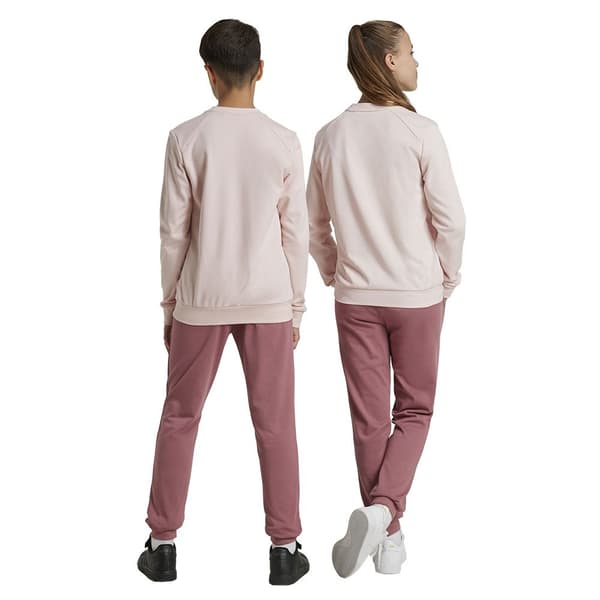Adidas Essentials Big Logo French Terry Joggers Träningsdräkt Rosa 7-8 Years Pojke