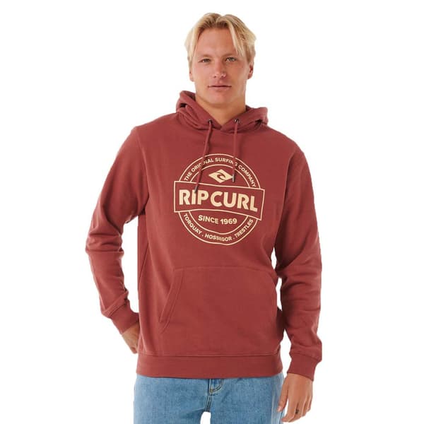 Rip Curl Stapler Huvtröja Röd L Man
