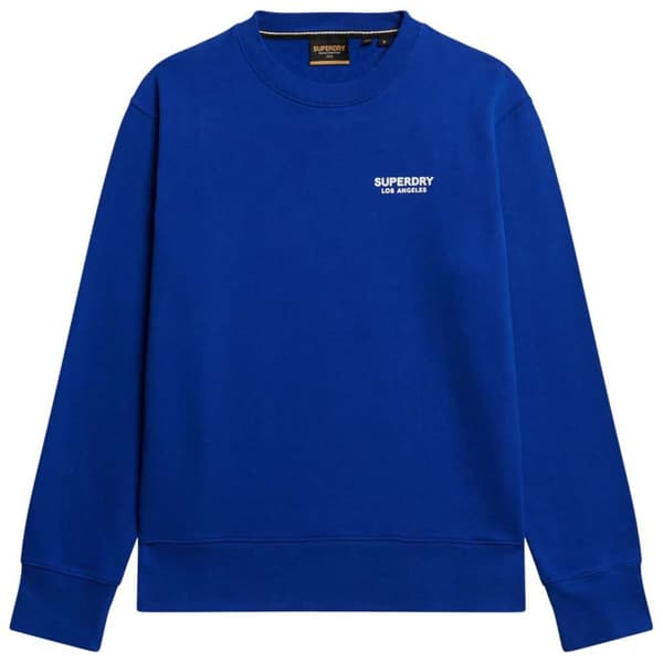 Superdry Luxury Sport Loose Fit Tröja Blå XL Man