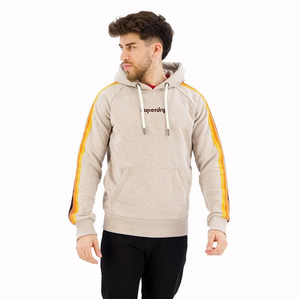 Superdry Terrain Logo Tröja Med Huva Beige L Man