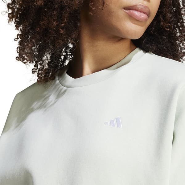 Adidas Essentials Small Logo Feel Cozy Huppari Valkoinen L Nainen