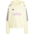 Miniatyrbillede 3 af 6: Adidas Tiro Cut 3 Stripes Fleece Sweatshirt Gul L / Regular Kvinde