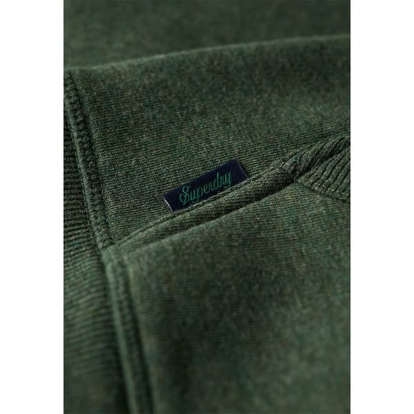 Superdry Essential Logo Huvtröja Grönt S Man