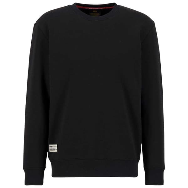 Alpha Industries Dragon Emb Sweatshirt Sort 2XL Mand