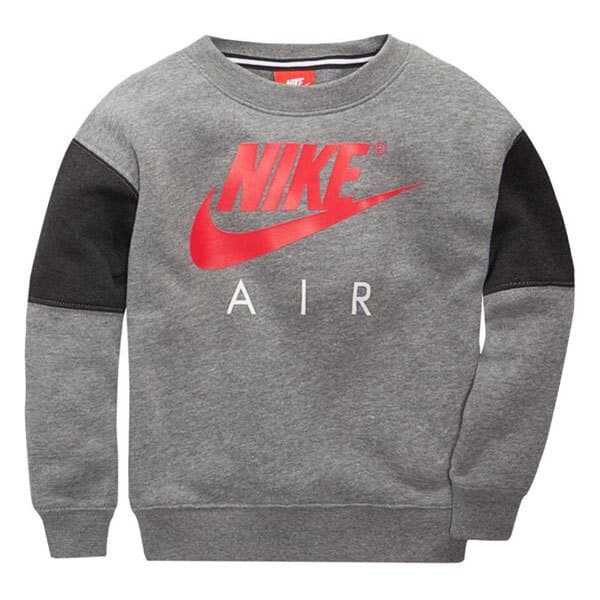 Nike 376s-geh Sweatshirt Grå 4-5 Years Dreng