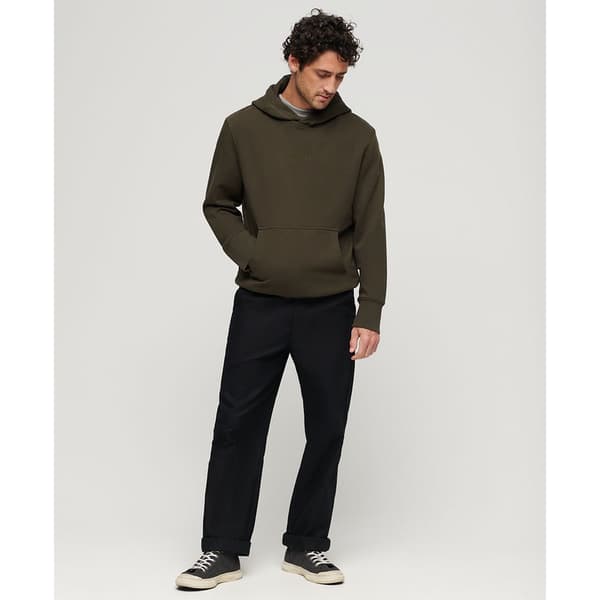 Superdry Micro Logo Graphic Loose Tröja Med Huva Grönt 2XL Man