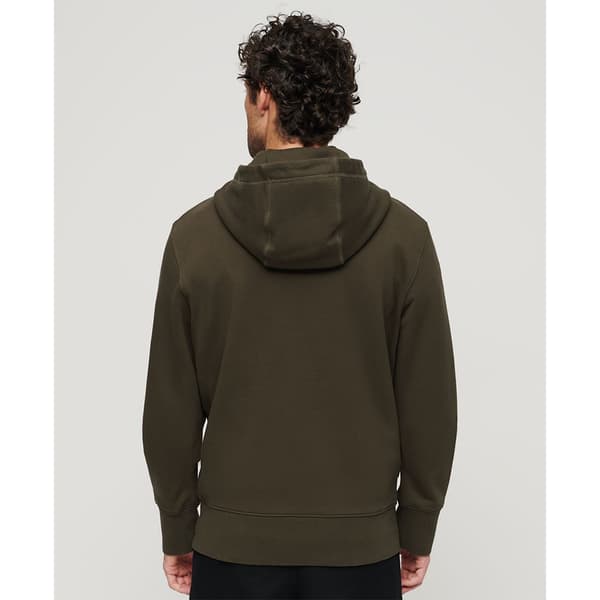 Superdry Micro Logo Graphic Loose Tröja Med Huva Grönt 2XL Man