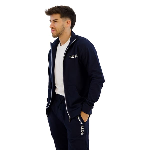 Boss Authentic Z 10208539 18 Sweatshirt Med Dragkedja Blå S Man