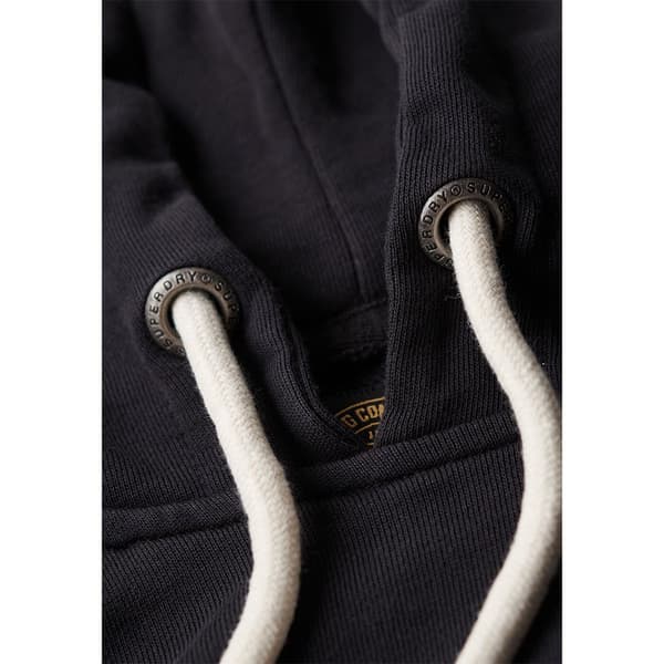 Superdry Classic Vl Heritage Chest Tröja Med Huva Svart 2XL Man