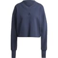 Pikkukuva 3 / 6: Adidas All Szn Ribbed V Neck Huppari Sininen L Nainen
