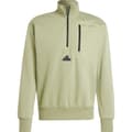Miniatyrbild 3 av 6: Adidas City Escape Fleece Halv Dragkedja Sweatshirt Grönt 2XL / Regular Man